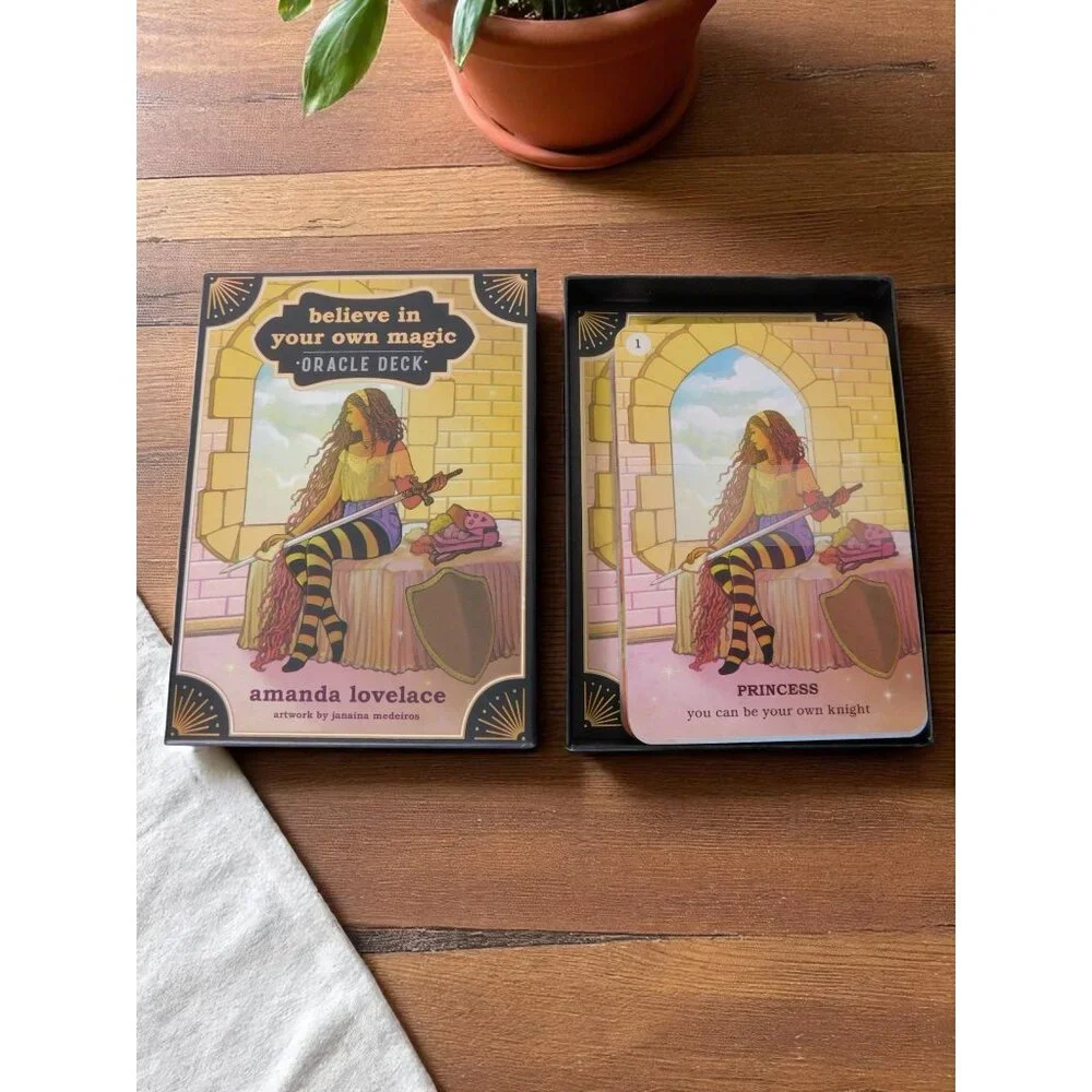 Believe In Your Own Magic Oracle Deck By Amanda Lovelace - Picture 2 of 11